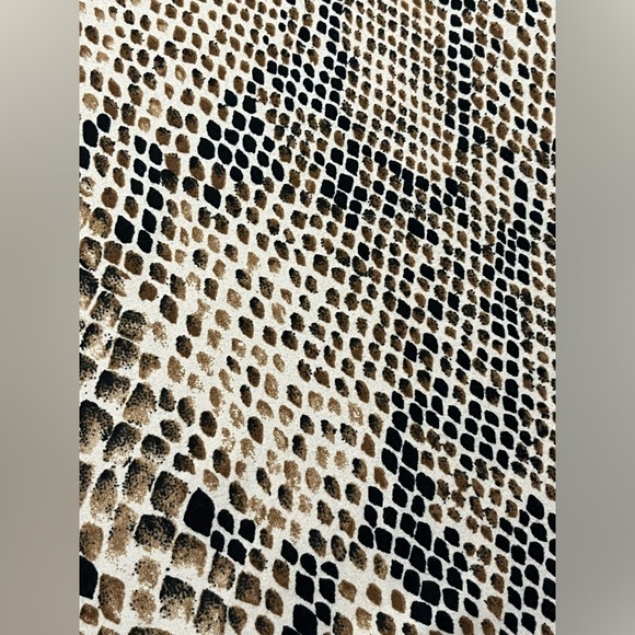 Texas True Threads Snakeskin Print Dress - Sz Women’s Large - Picture 2 of 7